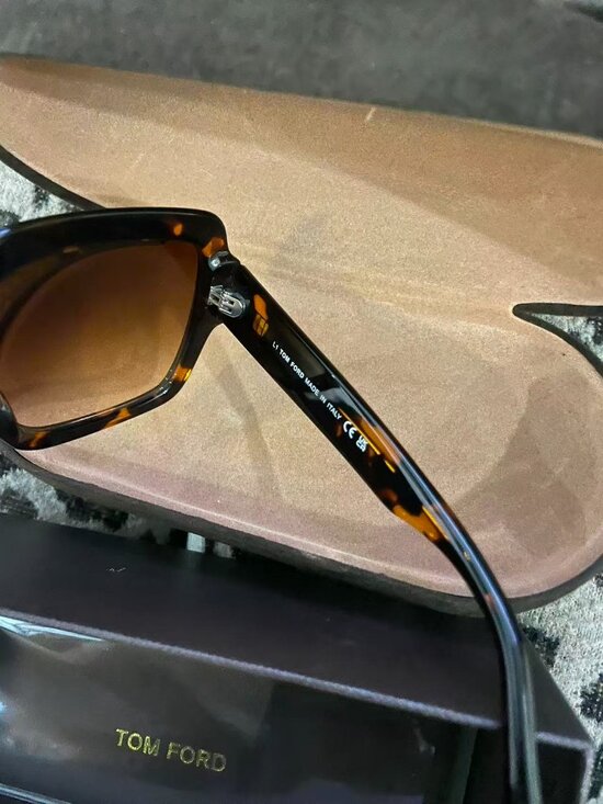 Tom Ford Leon Tortoise Square Sunglasses main image 6